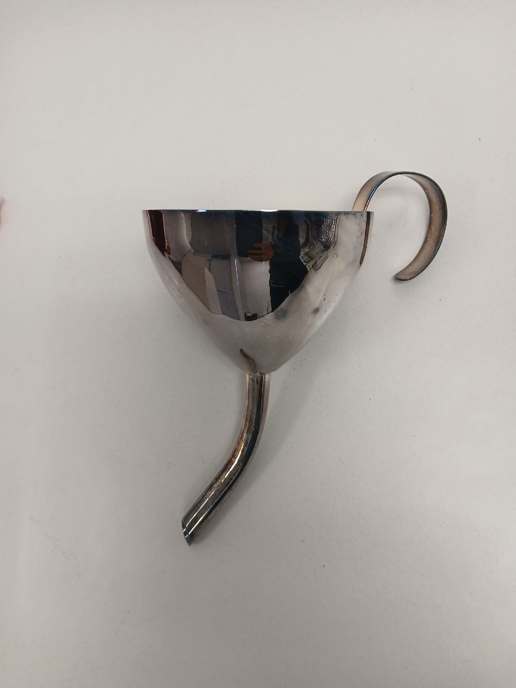 Sonstige antike Technik & Geräte: NEW! Classic Silver Plated Wine Funnel With Screen & Bag – Neu und originalverpackt aus Dübendorf von LoRi-2026 1