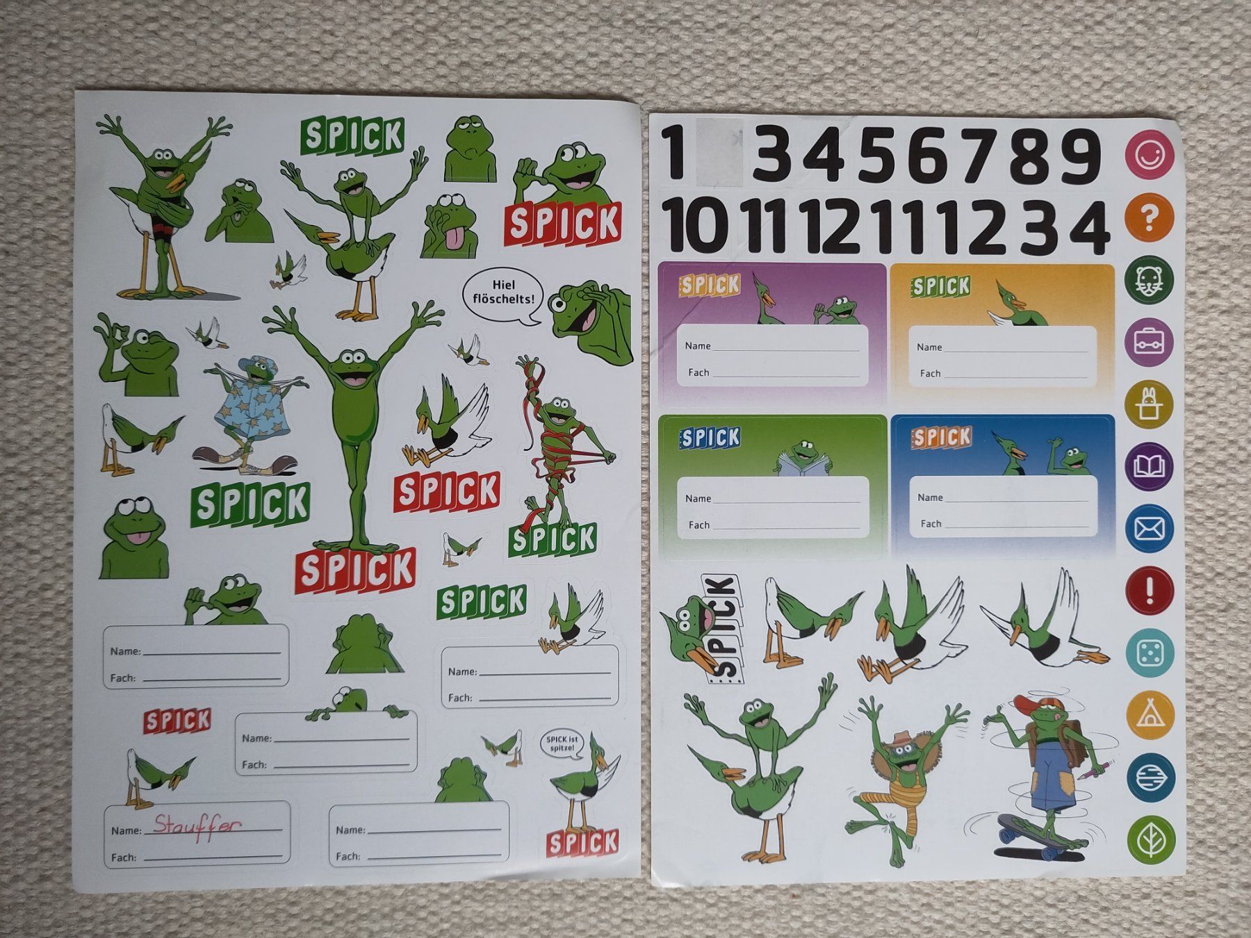 Sticker: Spick Stickers – Usato da Basel venduto da Bar08
