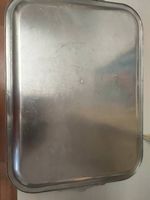 Vassoio da servizio in acciaio inox