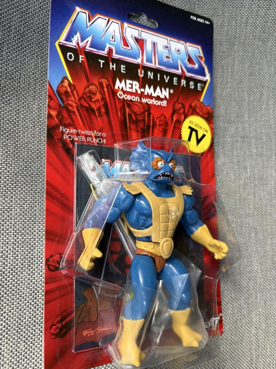 Masters of the Universe Statuette: MOTU mer man SUPER7 ovp – Nuovo e nell'imballaggio originale da Herzogenbuchsee venduto da warrior77 2