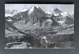 AK Brienzer Rothoen Blick auf Eiger Mönch und Jungfrau