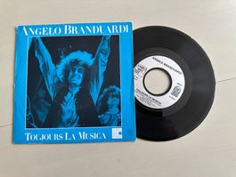 ANGELO BRANDUARDI rare Toujours la musica Single Italy