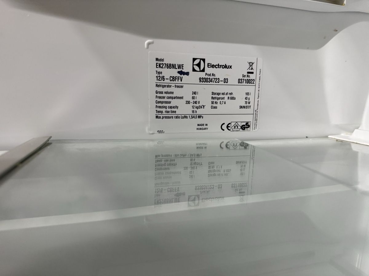 Frigoriferi: Electrolux EK276BNLWE kühlschrank – Usato da Tagelswangen venduto da Neroafrika 5