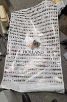sehr grosses botanisches Pflanzen Poster - Holland