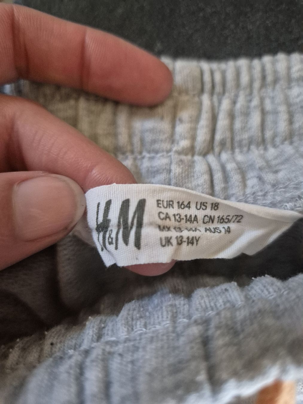 H&M Hosen: Shorts Gr. 164 - guter Zustand, grau – Gebraucht aus Büsserach von Fairprice_83 1