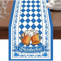 🤩NEU Oktoberfest Tischläufer Bayerisches Bier Dekoration