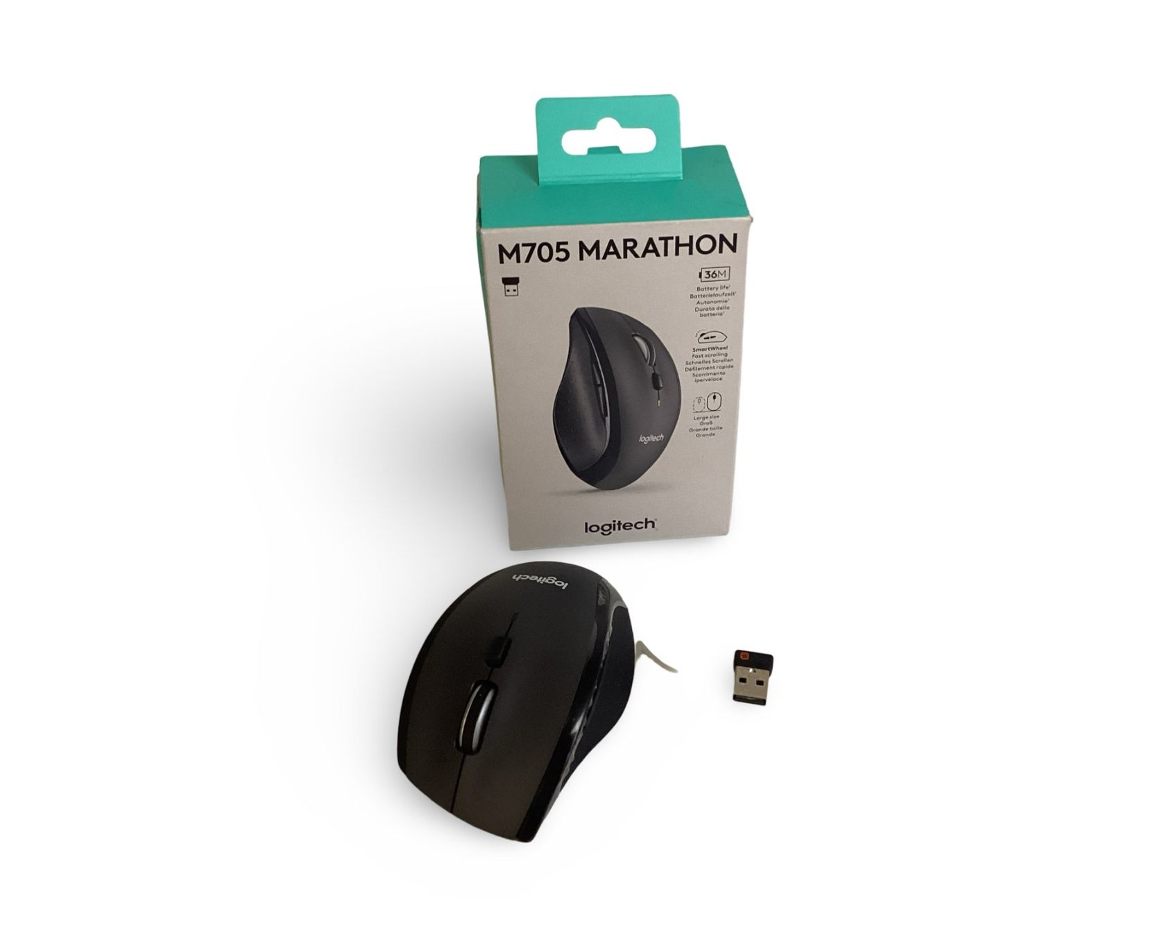 LOGITECH M705 Marathon Maus (Wireless) (Neu und originalverpackt) in ...