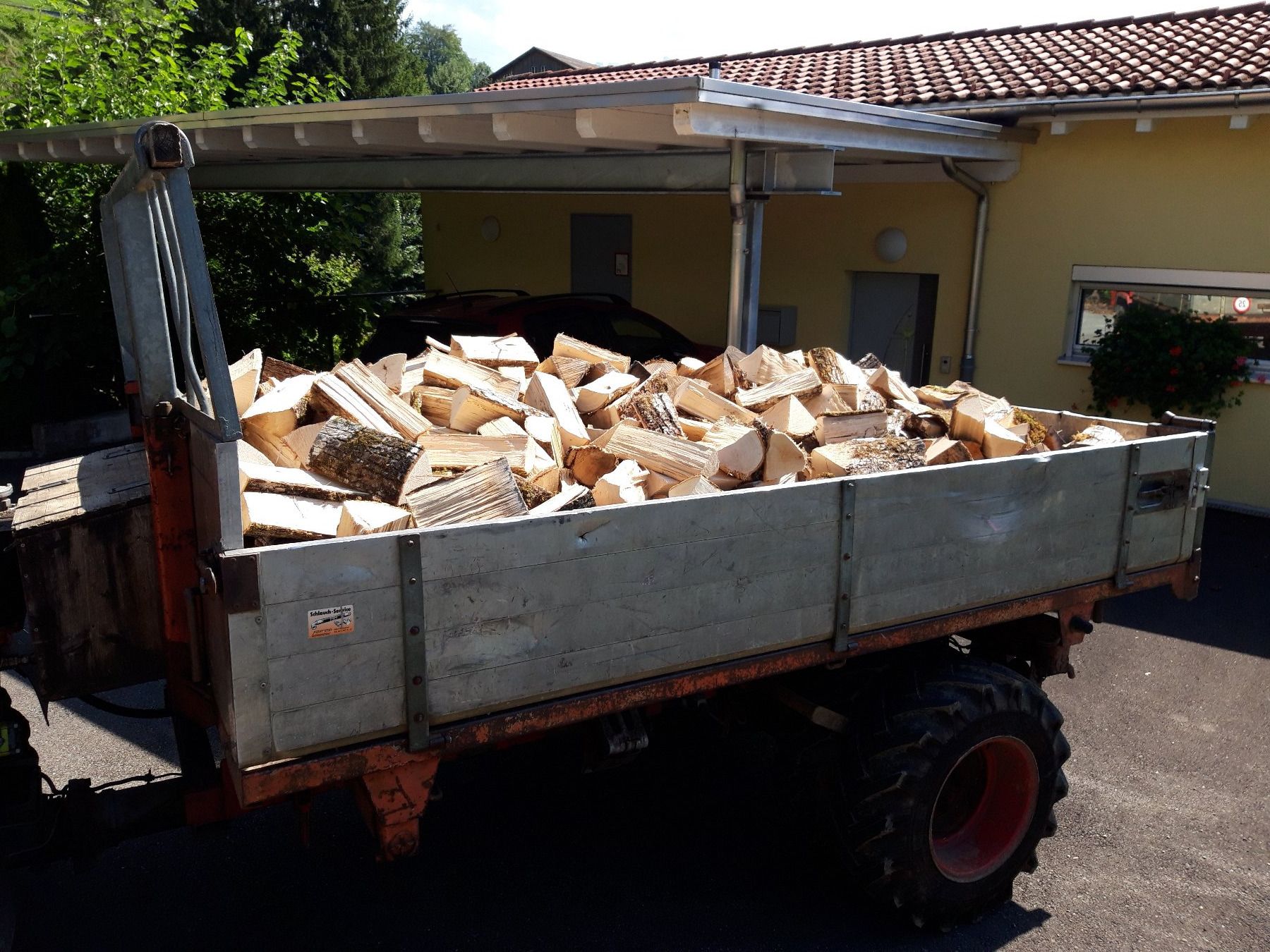 Articoli in legno: Brennholz/Chemineholz – Nuovo (secondo la descrizione) da Rickenbach SZ venduto da Froni77 1
