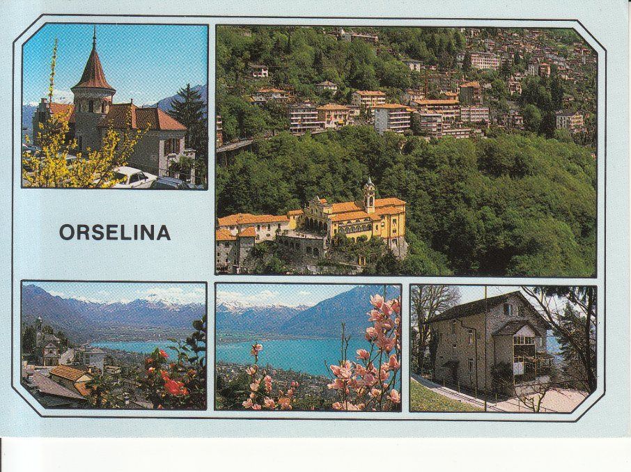 Cartoline postali: Orselina 1988 – Usato da Bürglen TG venduto da StampGraf