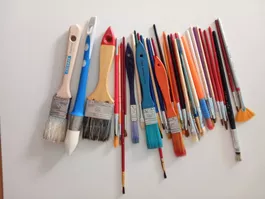 verschieden Pinsel