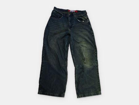 Jaded London Colossus Baggy Jeans W34 Dark Wash
