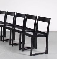 Sven Markelius / Superb set of 5 'Orchestra' chairs, 1932