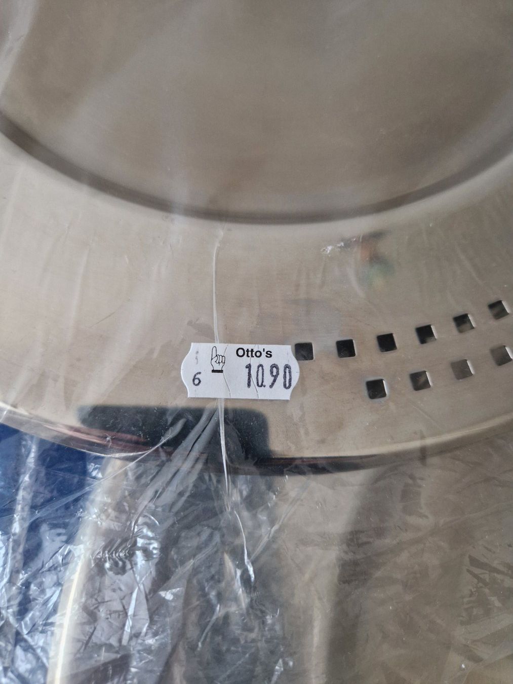 Plateaux: 6 Stk. neue silberfarbene Platten/Teller – Neuf avec emballage d'origine à Münchenbuchsee par Aare22 1