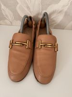 Tod's Loafer Leder altrosa Grösse 37.5 gebrauchter Zustand