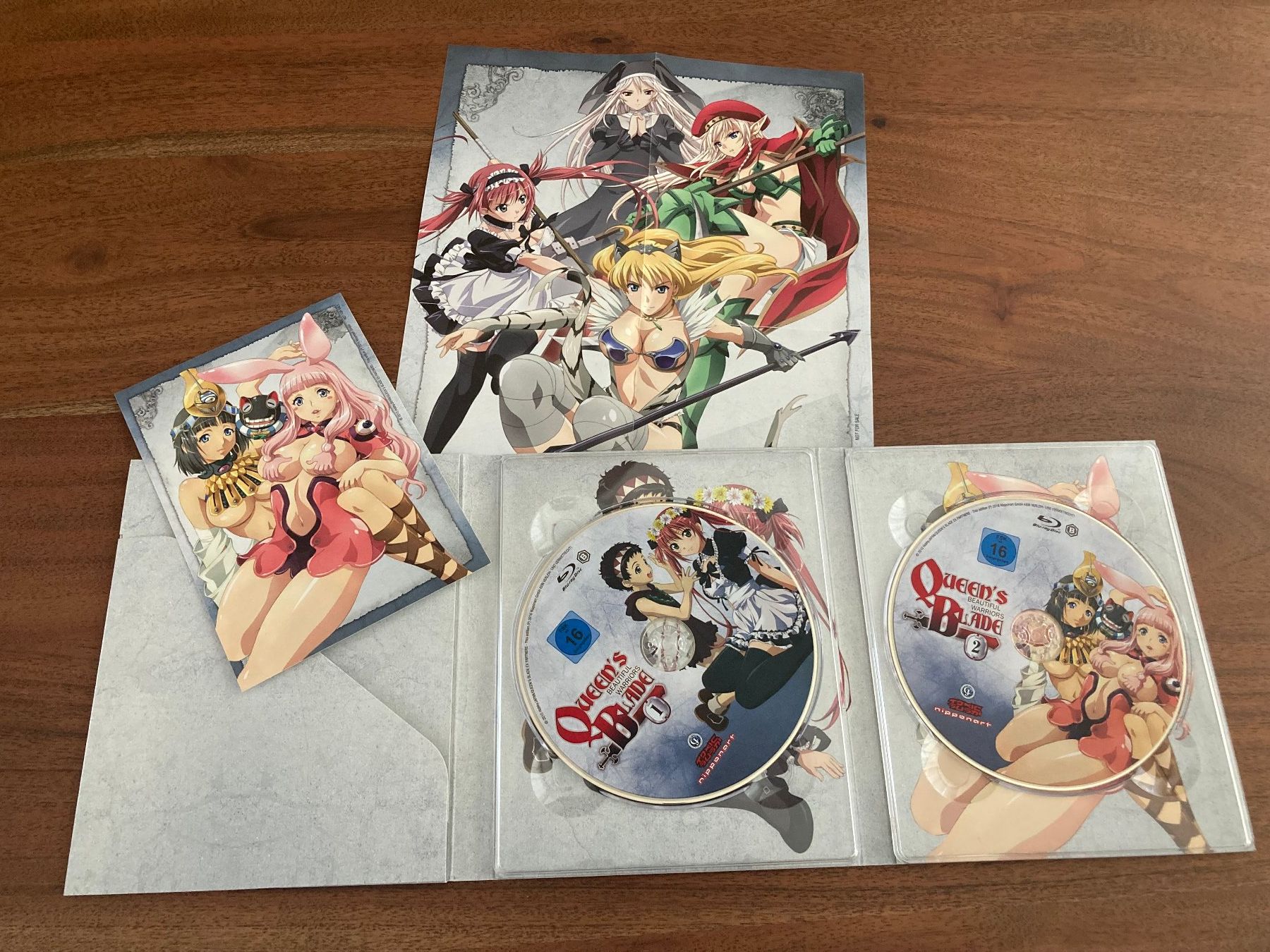 Tutti i DVDs: Queen's Blade: Beautiful Warriors - Collector's Edition – Nuovo (secondo la descrizione) da Mauensee venduto da Etrigan 2