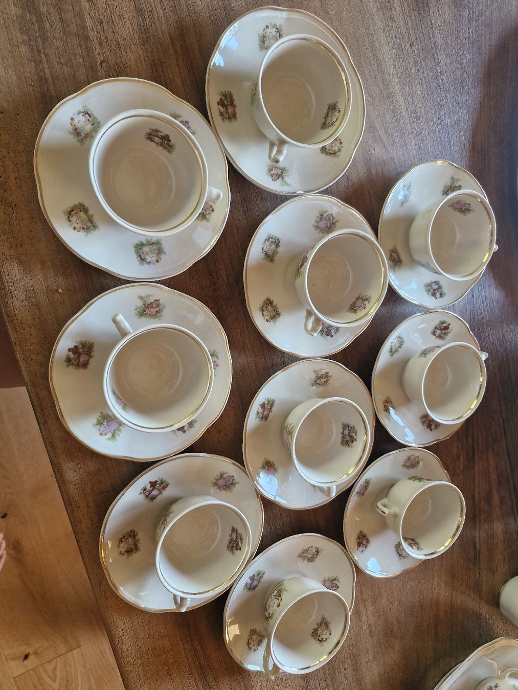 Tassen: 10 tasses à café vintage – Gebraucht aus St-Légier-Chiésaz von apocopea 9