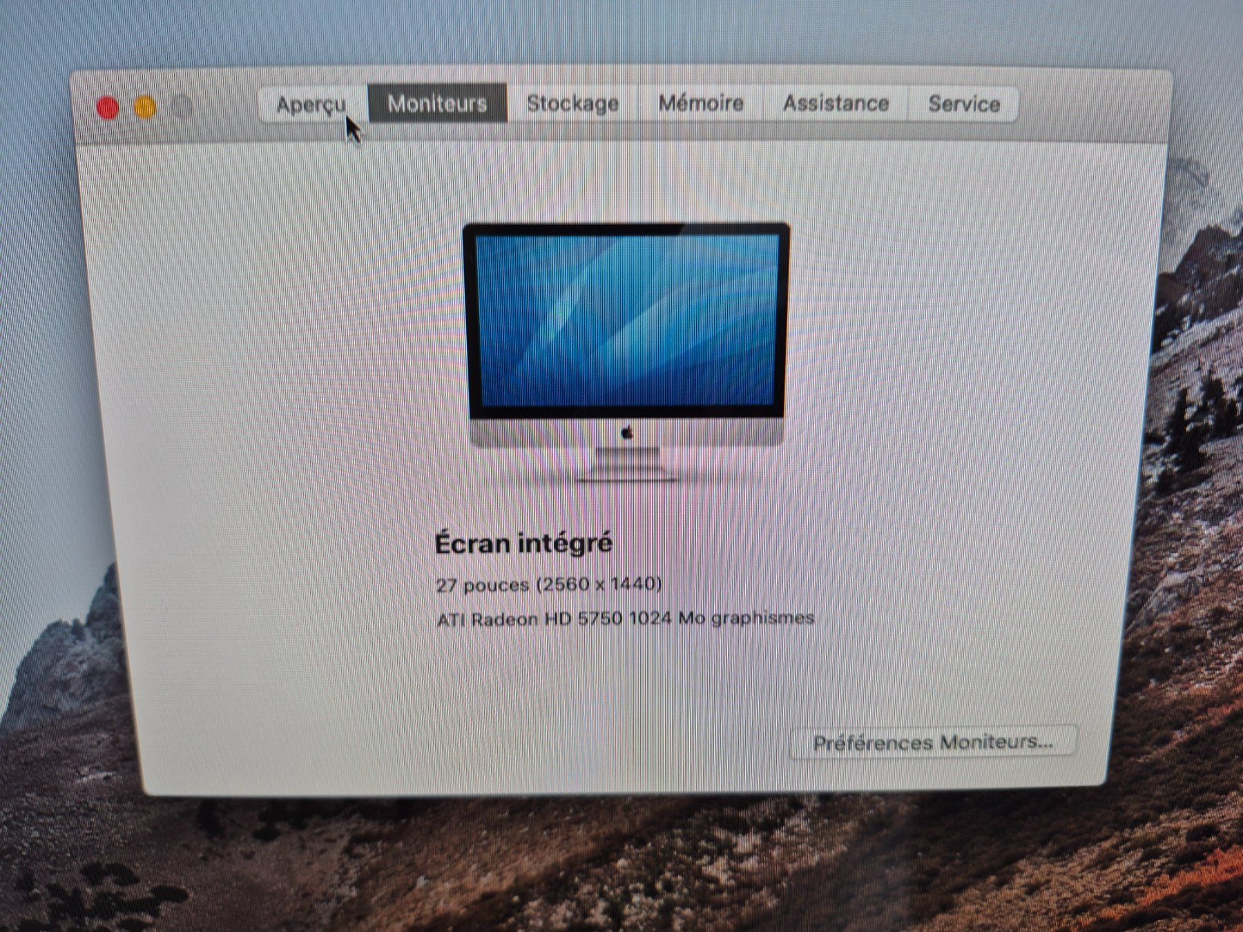 Apple PCs: iMac 27 inch Mid 2010 – D'occasion à Frinvillier par ltd22 2