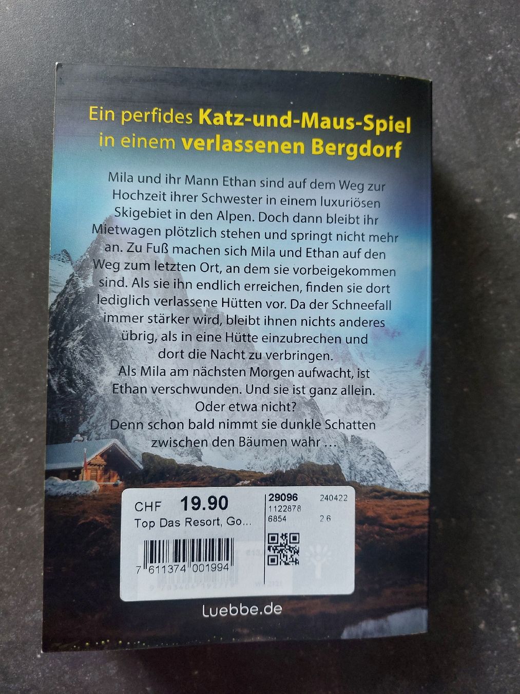 Bücher: Thriller "Das Resort" – Neu (gemäss Beschreibung) aus Siebnen von LastChanc2 1