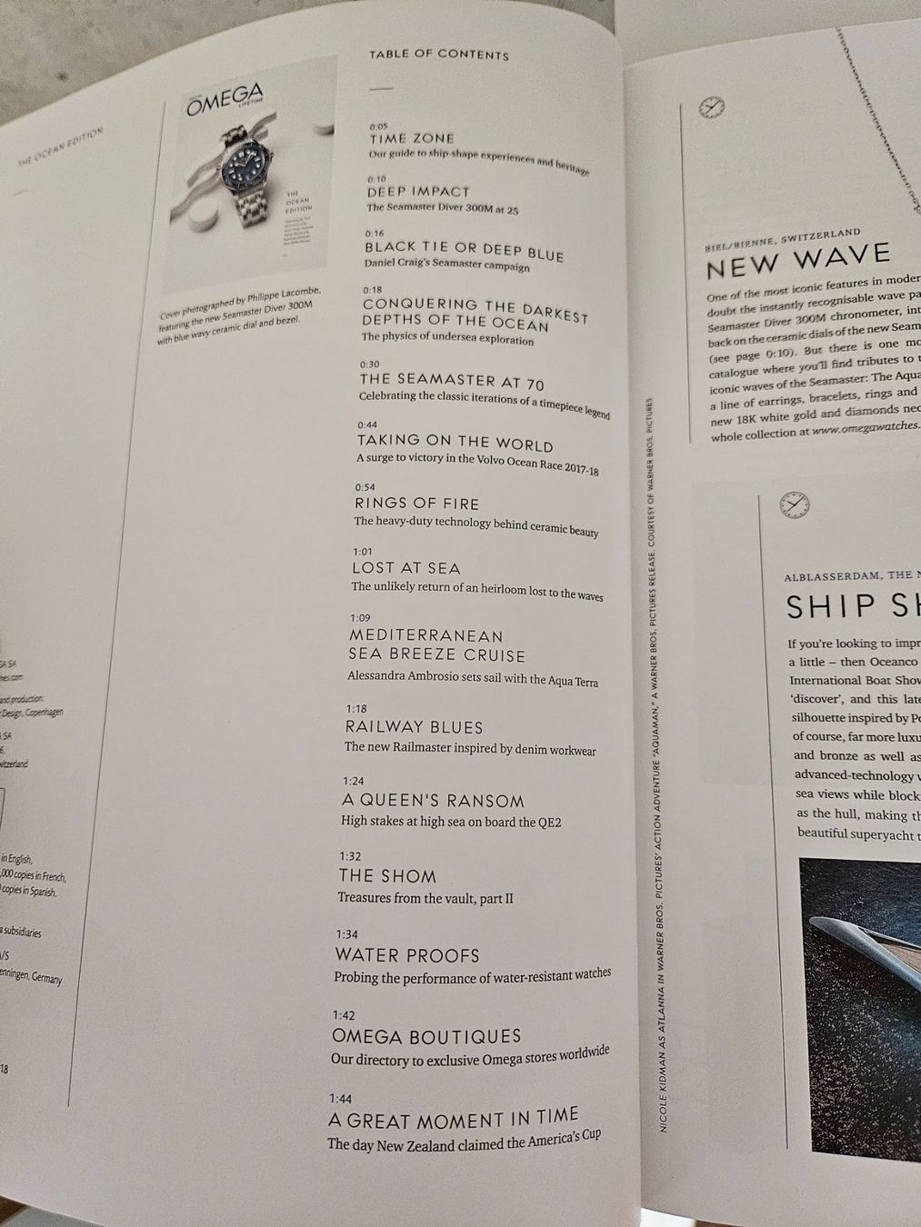 Zeitschriften & Magazine: Omega Lifetime Magazin Englisch – Gebraucht aus Muri b. Bern von Jayo82 1