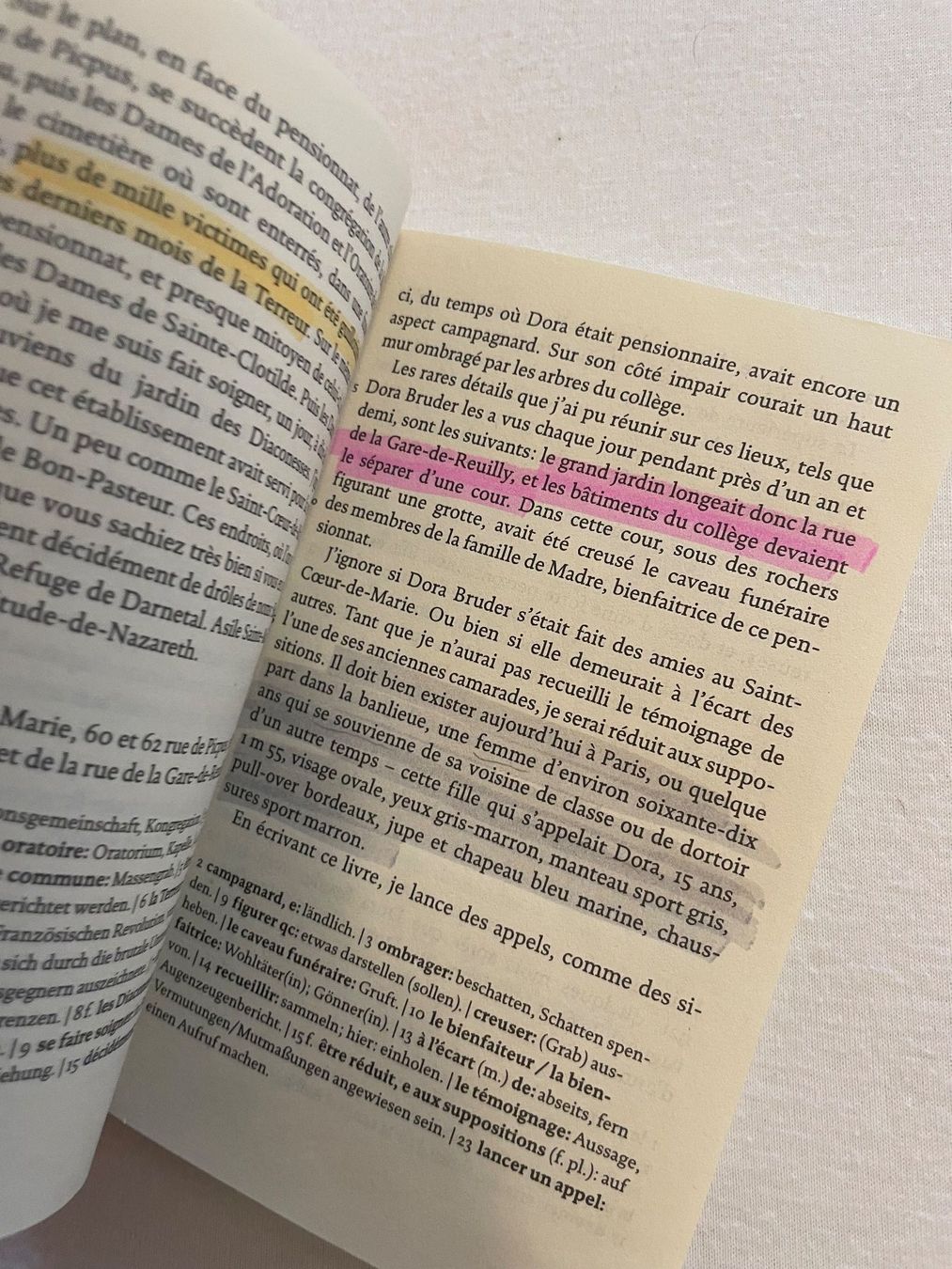 Libri: Patrick Modiano, Dora Bruder, Reclam Fremdsprachentexte – Usato da Zürich venduto da Joba-Sell 3