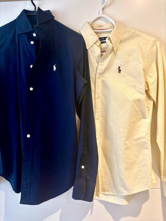 Damen-Hemden Polo Ralph Lauren Grösse 4 und 6 Slim Fit