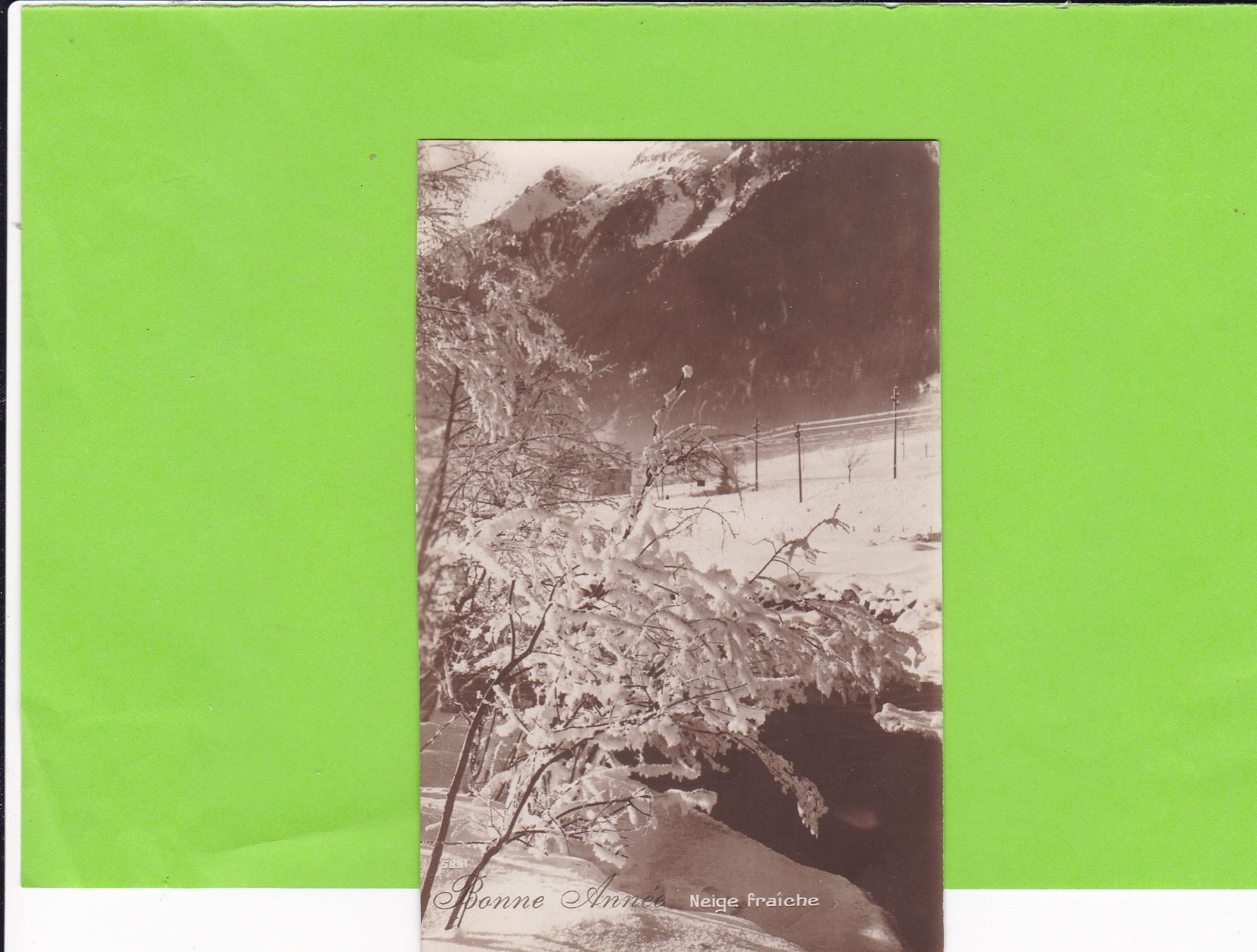 Cartoline postali: Bonne Année--1915 – Usato da St. Peterzell venduto da neckertal