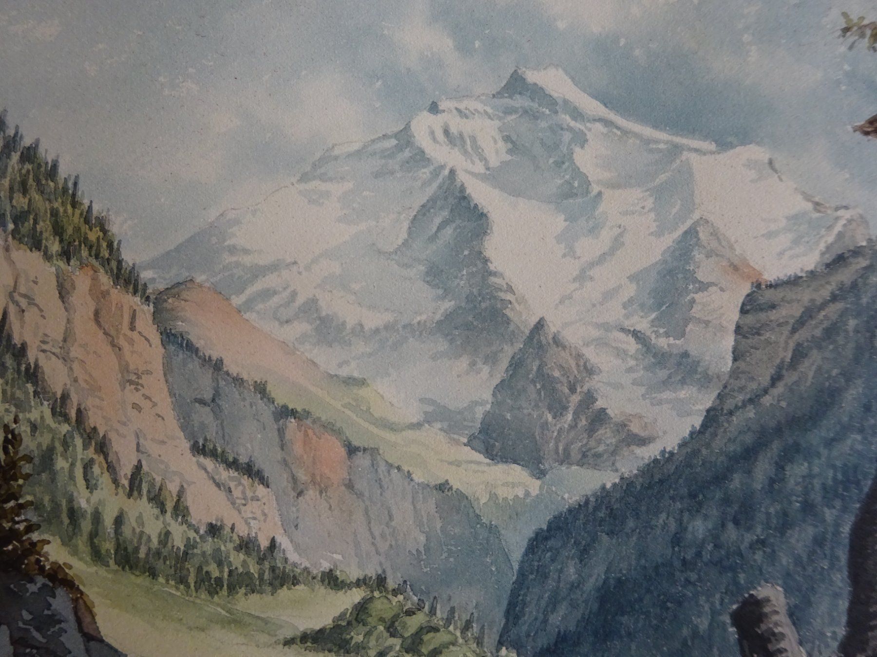 Dipinti: Lauterbrunnental um 1885 – Usato da Esslingen venduto da eintagammeer 2