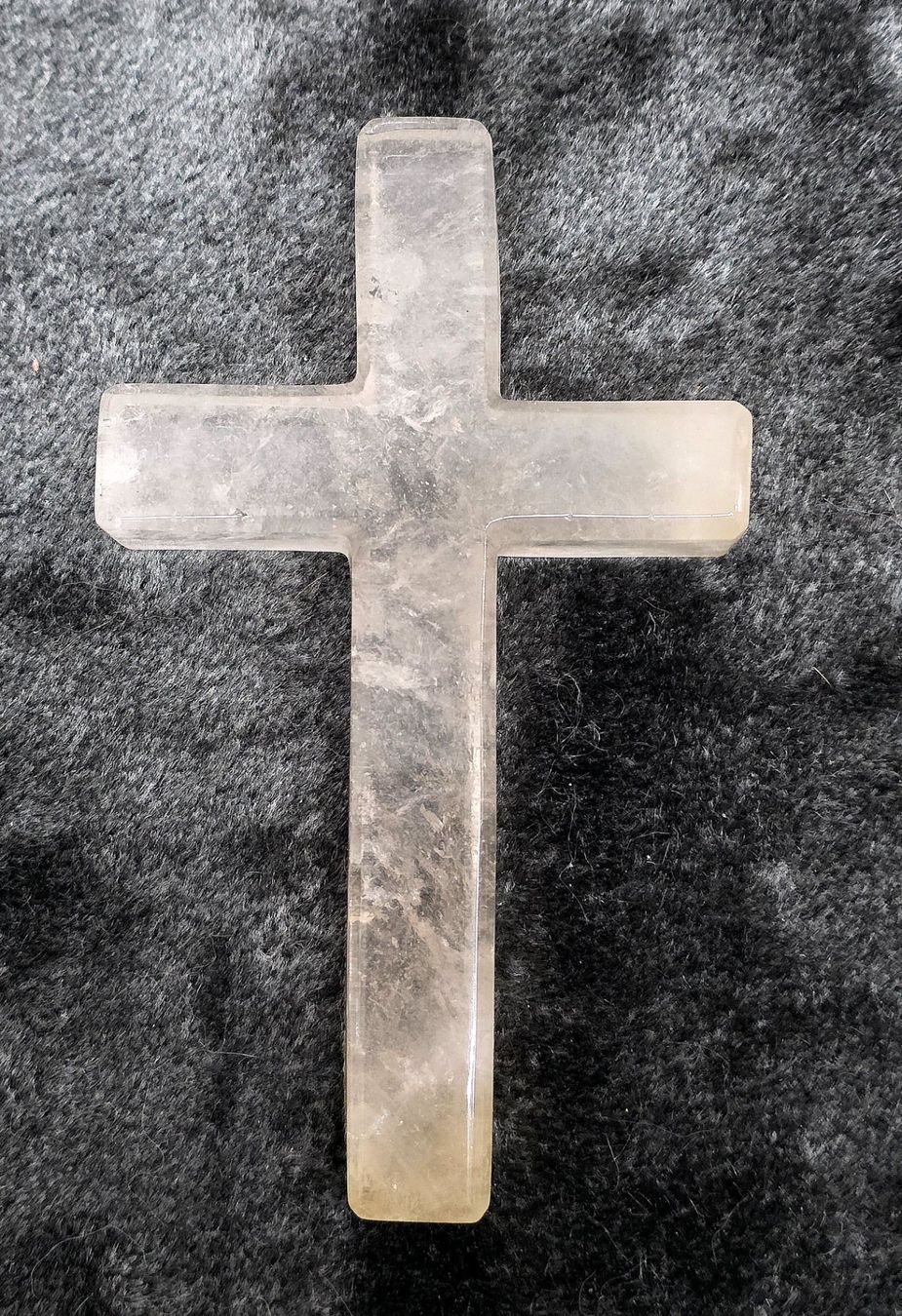 Mineralien & Heilsteine: Bergkristall Kreuz B 247g – Neu und originalverpackt aus Matzingen von Shay_Crystalz