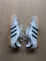 Adidas Samba, Weiss-Grün, Grösse 40 2/3