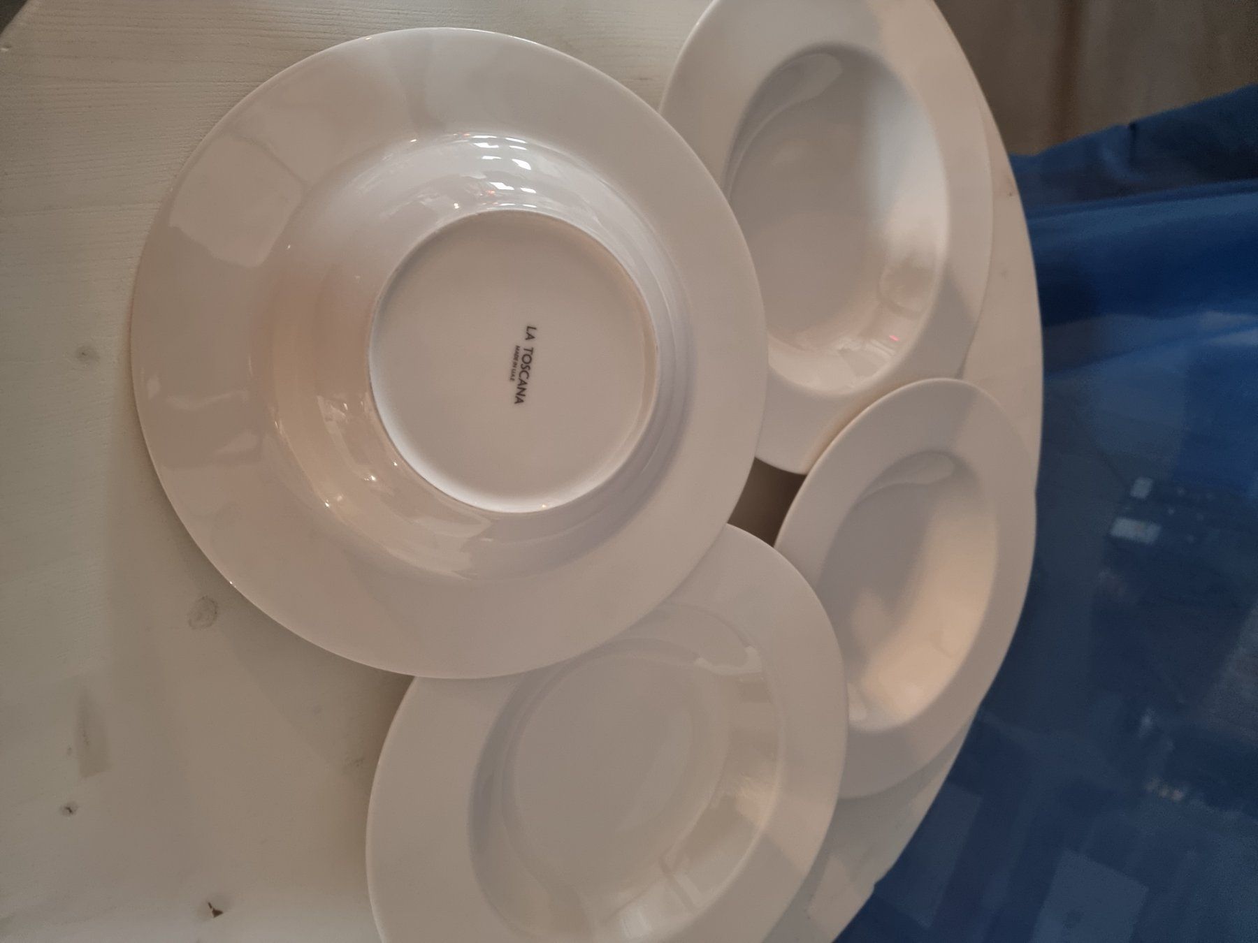 Teller: Grosse Spaghetti-Teller 4Stück – Gebraucht aus Niederönz von steinmann04