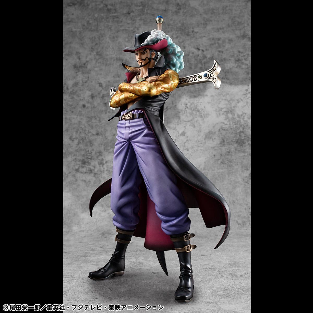 Statuette: One Piece P.O.P. SA-MAXIMUM Hawk Eye Dracule Mihawk Ver. R – Nuovo e nell'imballaggio originale da St-Imier venduto da ATTAKSHOP 3