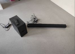 Samsung Soundbar mit Subwoofer schwarz gebrauchter Zustand