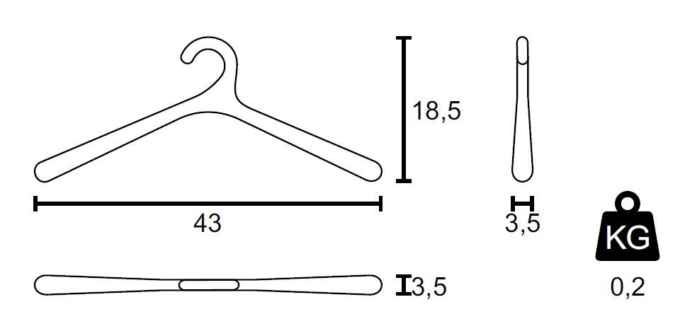 Appendiabiti: Rexite Kleiderbügel Gru grün – Nuovo (secondo la descrizione) da Biel/Bienne venduto da Bureaurama 1