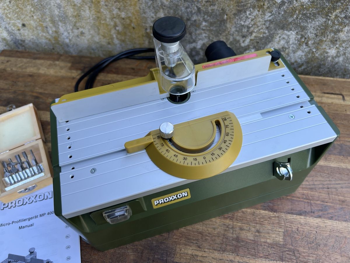 Proxxon Alle Maschinen: Proxxon Modellbau Oberfräse Micro-Profiliergerät MP400 – Gebraucht aus Theilingen von ovi123 1