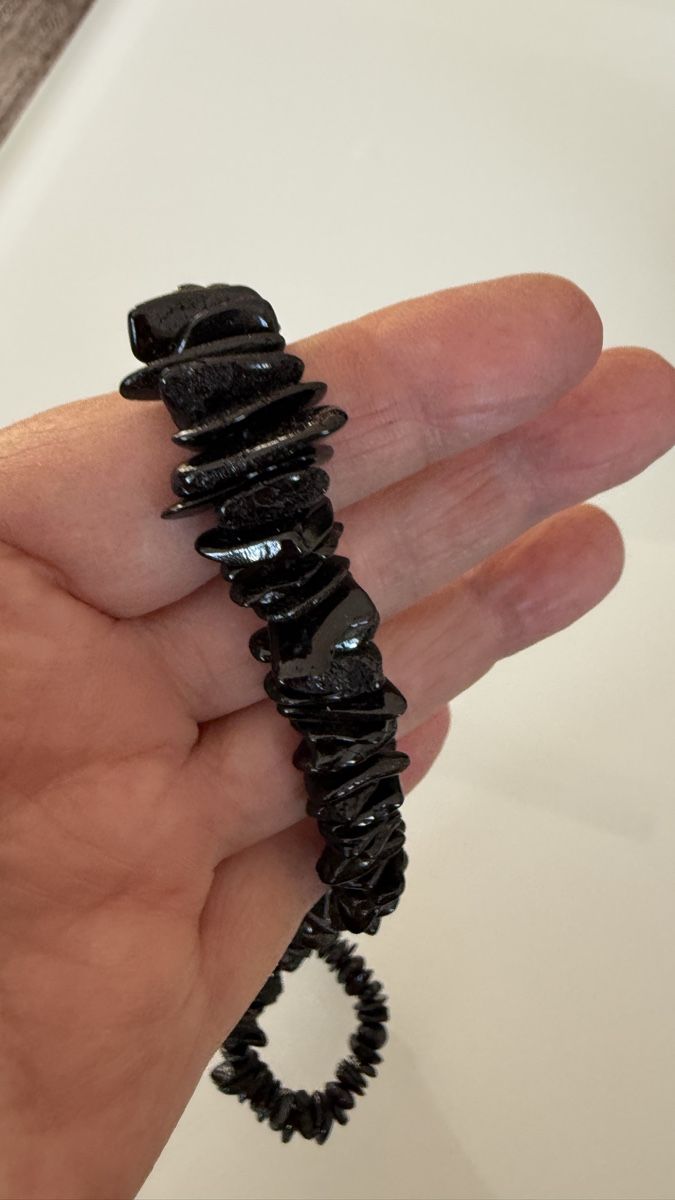 Catenine: Bernstein-Kette in Schwarz, 48 cm – Nuovo e nell'imballaggio originale da Ebikon venduto da Leonidas2 5
