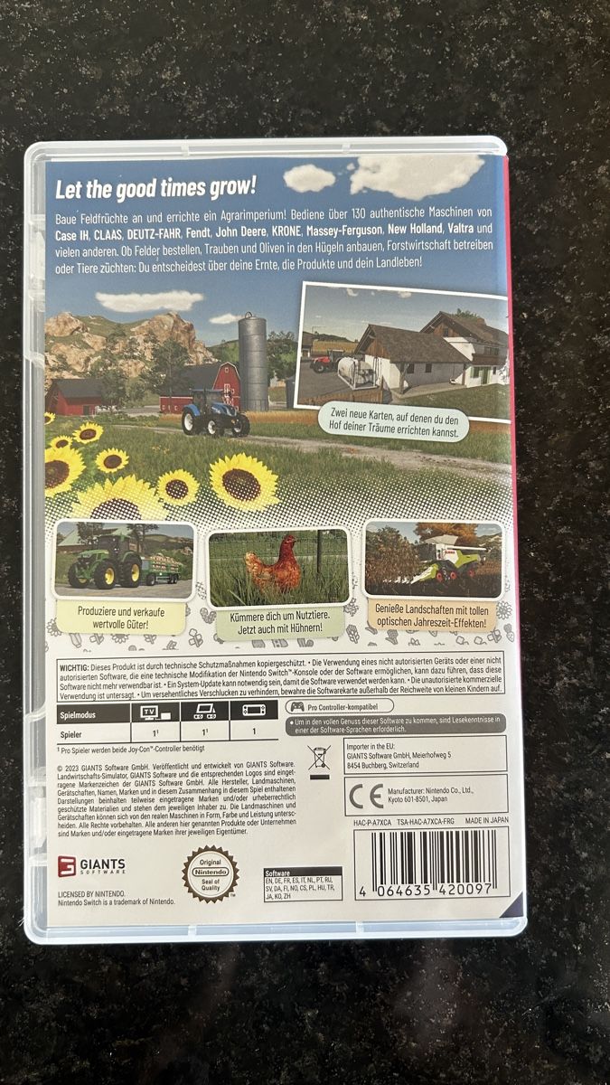Nintendo Giochi: Landwirtschafts-Simulator 23 Nintendo Switch – Usato da Hallwil venduto da Babagysi 1