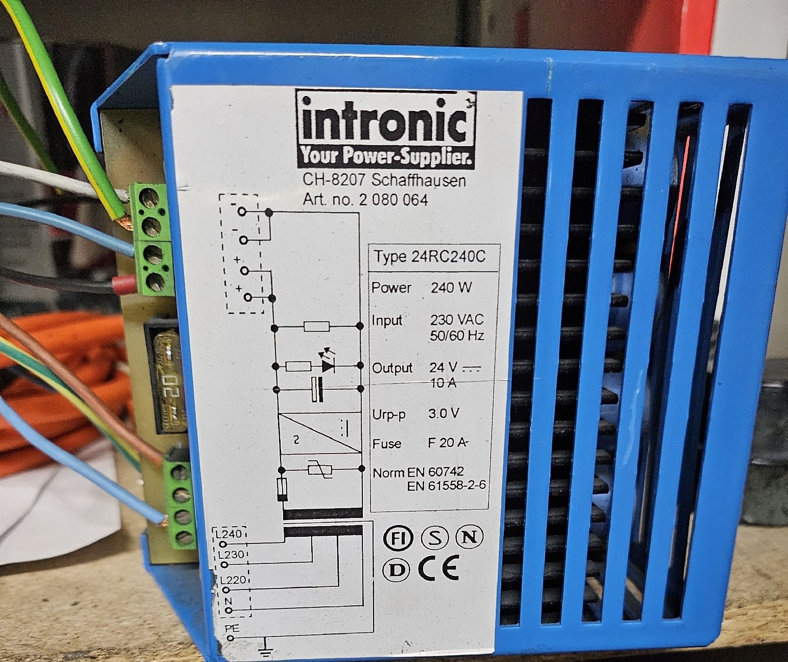 Componenti elettronici: Intronic 24RC24C Netzteil – Usato da Rümlang venduto da Idre 4