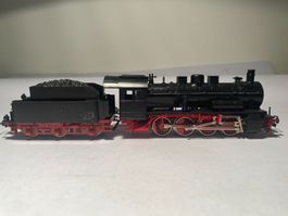Fleischmann Dampflokomotive mit Tender, DC Analog
