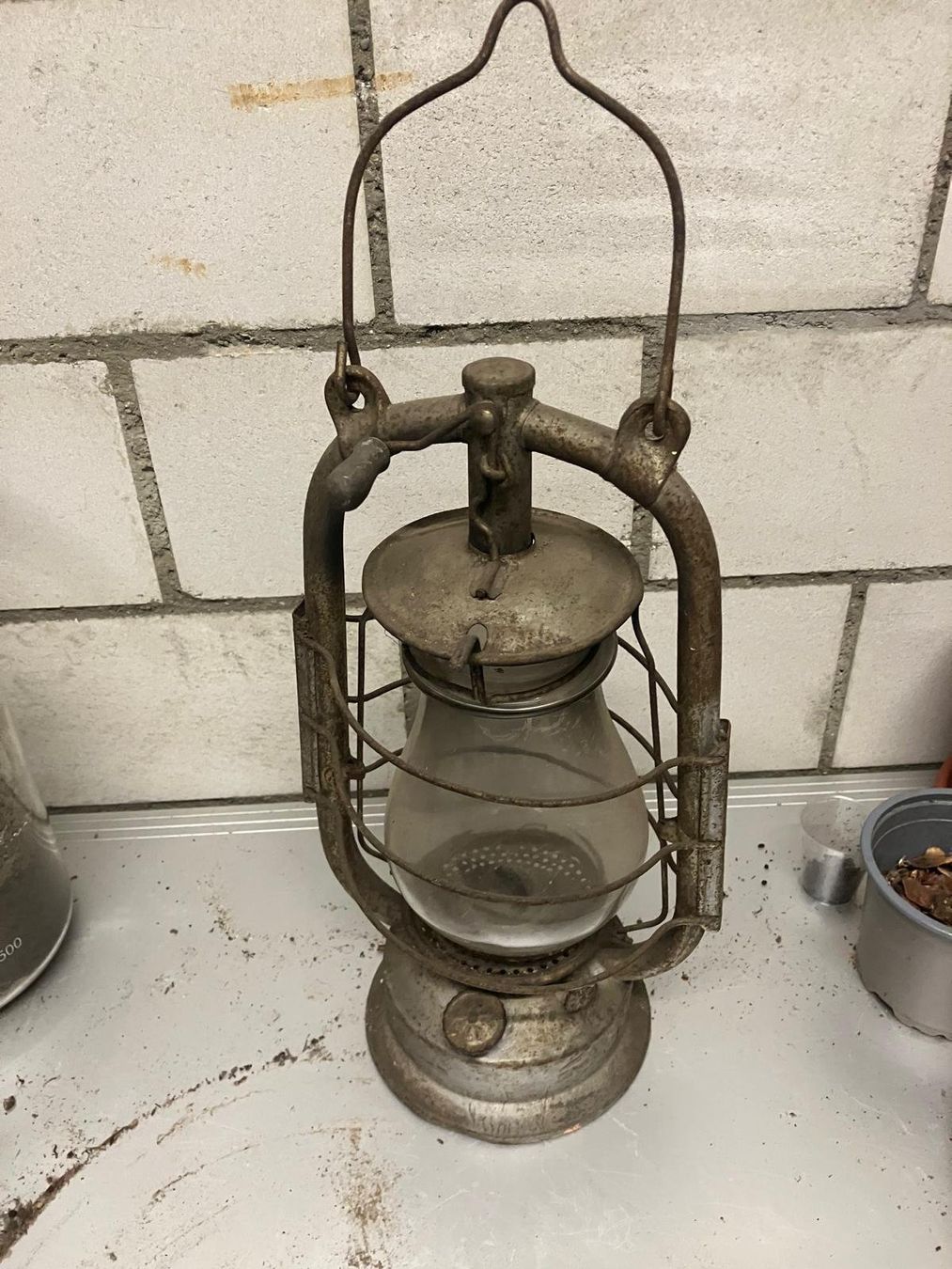 Lampade: alte Öllampe/Laterne – Usato da Altnau venduto da Bromende963 1