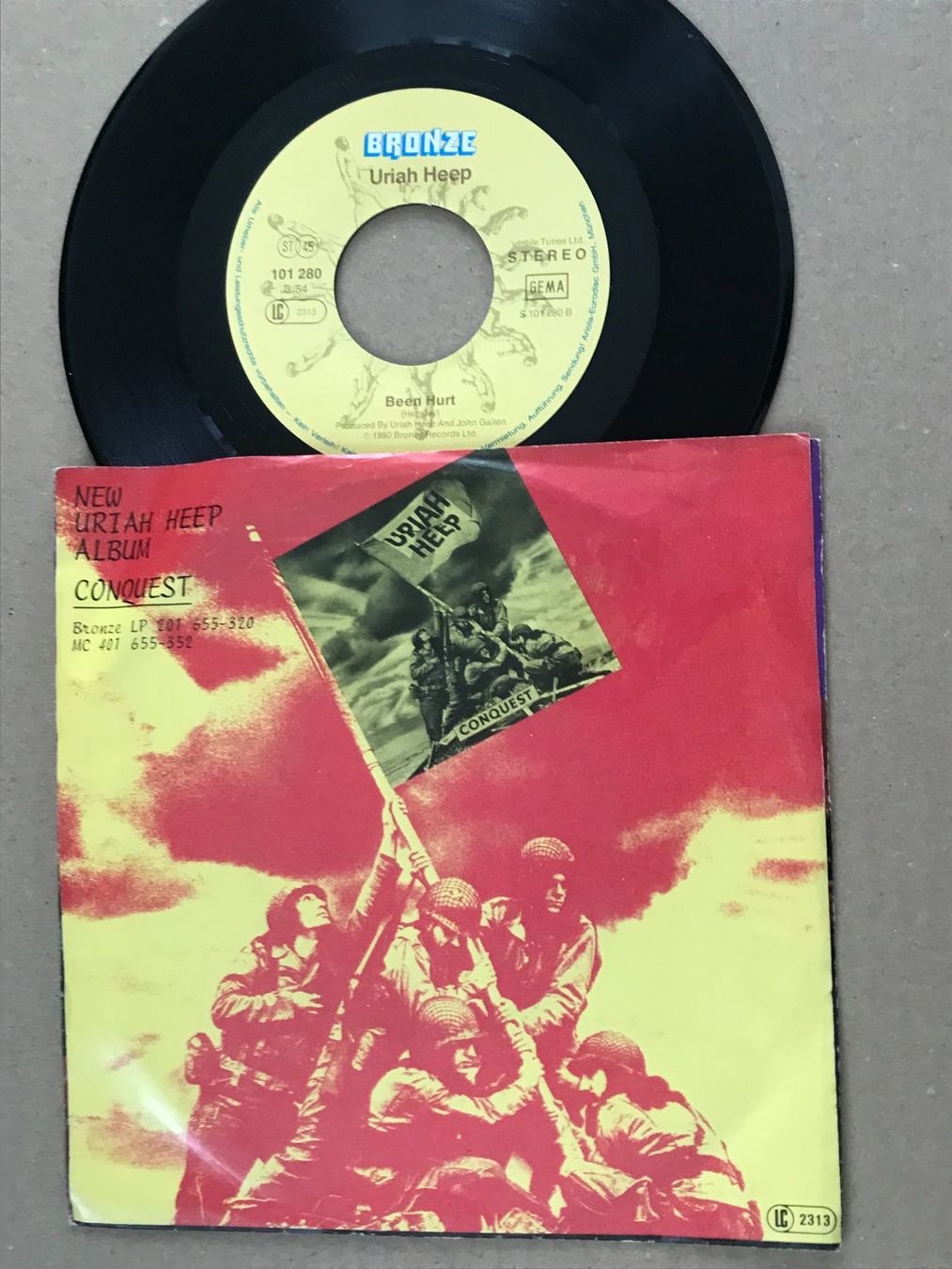 Dischi in vinile: URIAH HEEP - Feelings / Been Hurt - 7" – Usato da Buchs AG venduto da Archie 1