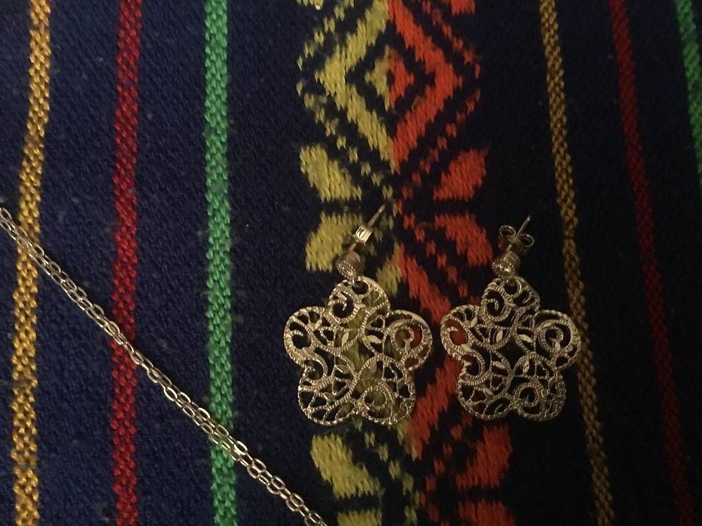 Altri gioielli: Set collana e orecchini a fiore in argento 925 – Usato da Tesserete venduto da BreezyRose 3