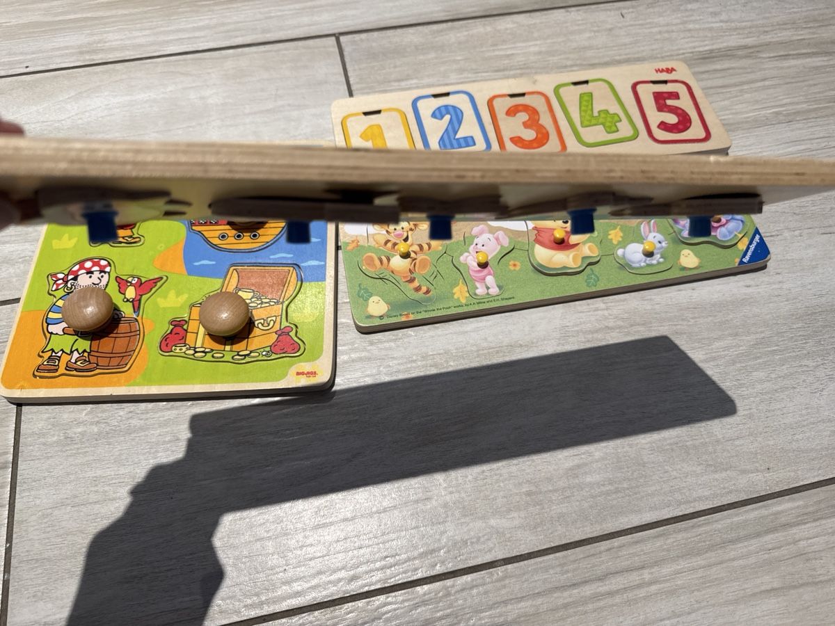Haba Puzzle: Holz-Steckpuzzle-Set für Kinder – Usato da Gelterkinden venduto da Familienferien 5