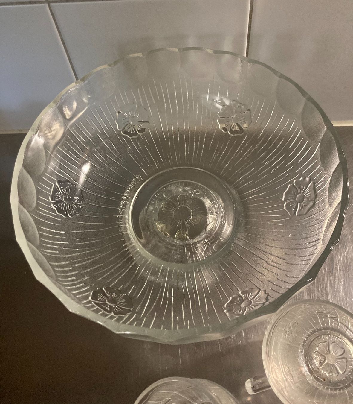 Services de table: Bowle - Service - Schüssel & 7 Gläser – D'occasion à Riniken par begeh-r-bar 1