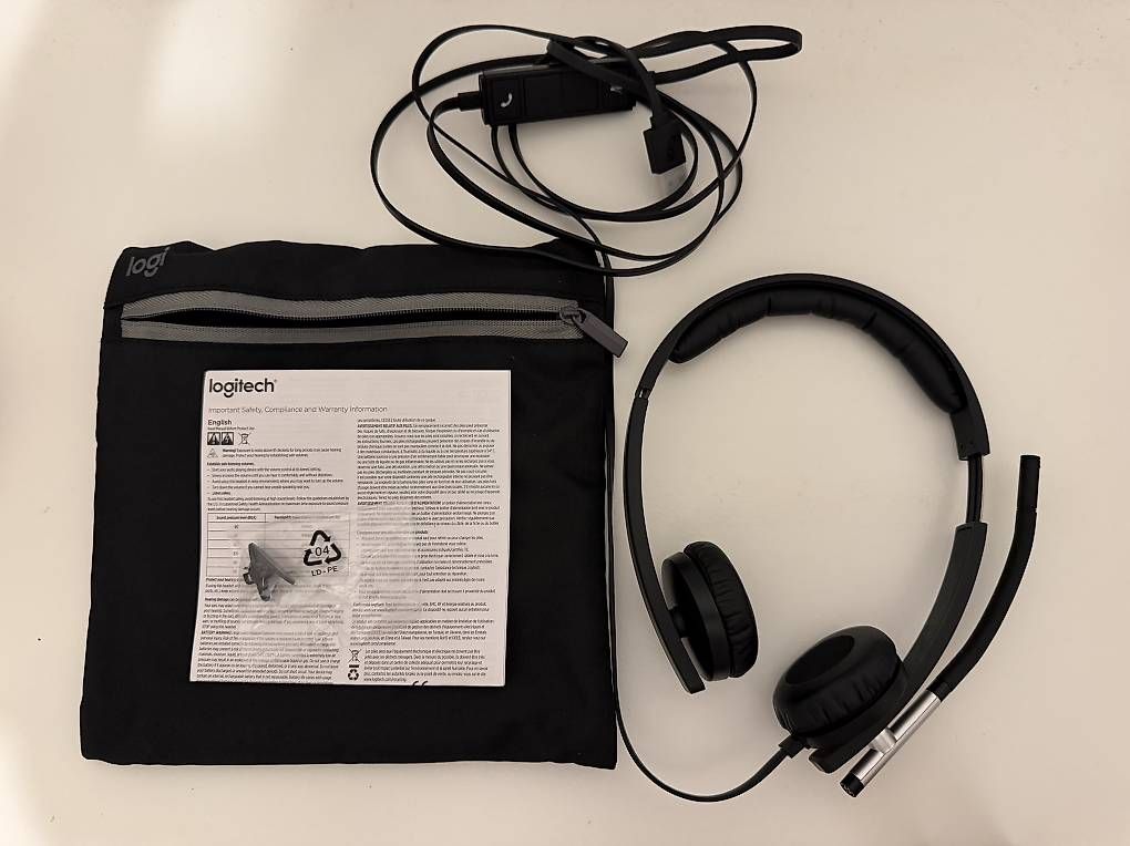 Logitech Cuffie: Logitech H650e USB Headset Stereo  NEU & OVP – Nuovo e nell'imballaggio originale da Zürich venduto da Ceytia