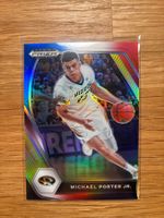Panini Prizm Michael Porter Jr. Blue Red White