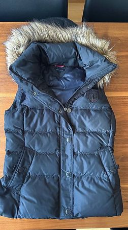 Dunkelblaues Tommy Hilfiger Daunengilet