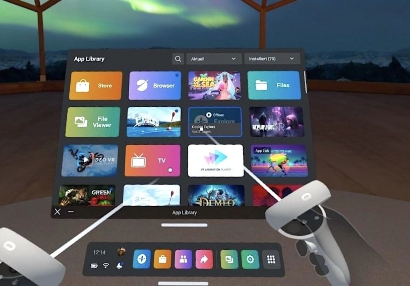 Meta Casque VR: Meta Oculus Quest 2 mit Controllern VR – D'occasion à Jens par tra_da87 1