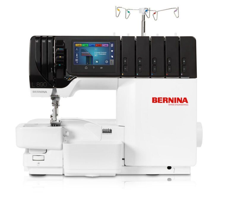 BERNINA L 890 Overlock/Coverstich-Maschine mit Lufteinfädler (Neu ...