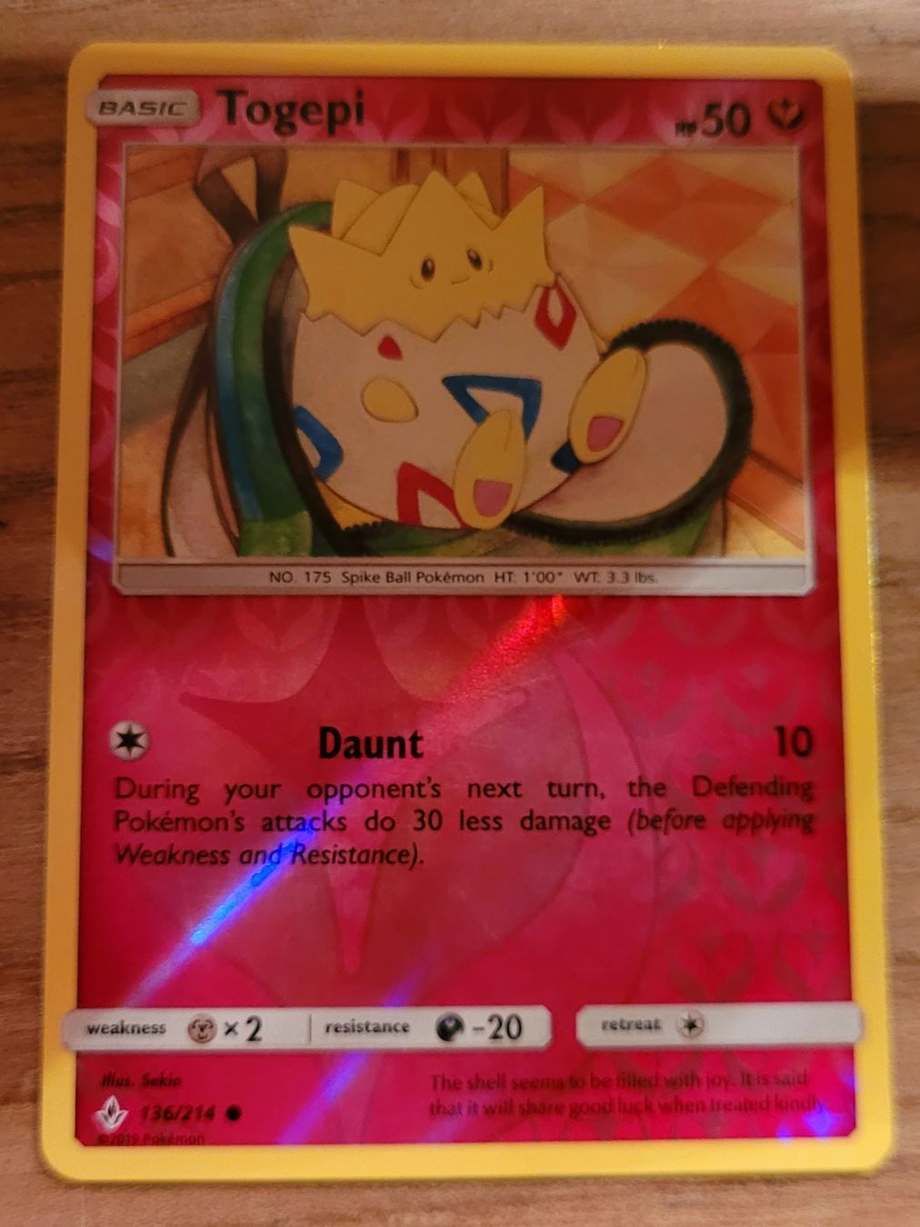 Cartoline: Pokémonkarte Togepi  – Usato da Steffisburg venduto da Gismo49 1