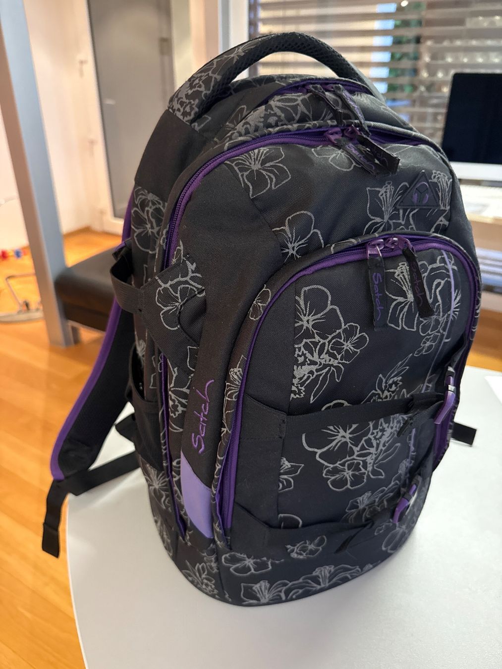 Satch Borse & Zaini: Satch Pack Schulrucksack Schwarz Mädchen – Usato da Hägendorf venduto da ama_71 2